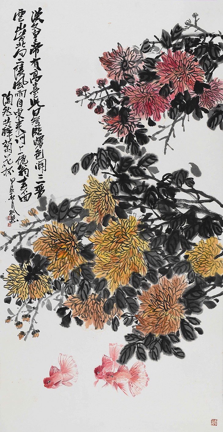 6、《醉菊花》（已售）