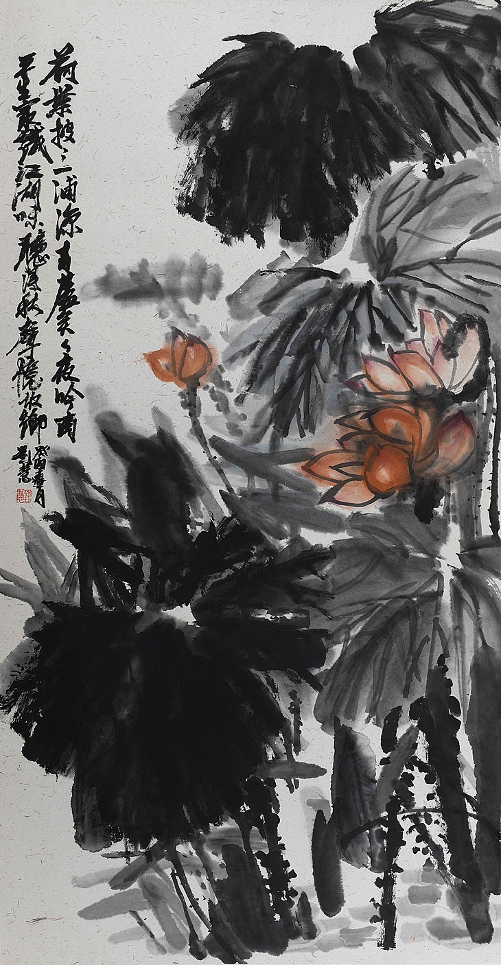 18、《墨韵莲香》（已售）