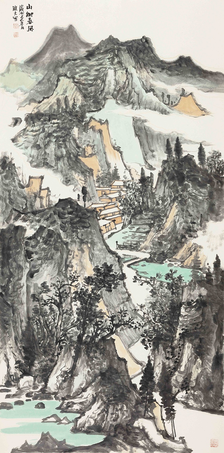 7、《山乡春风》