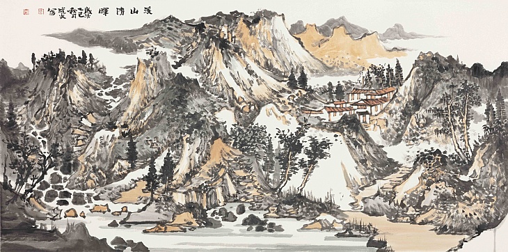 24、《溪山清晖》