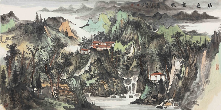 33、《山色空朦》