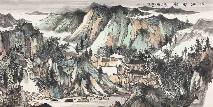 35、《山乡春韵》