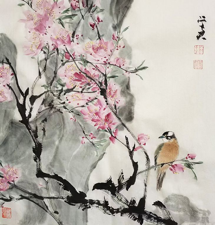 《桃红一年春》