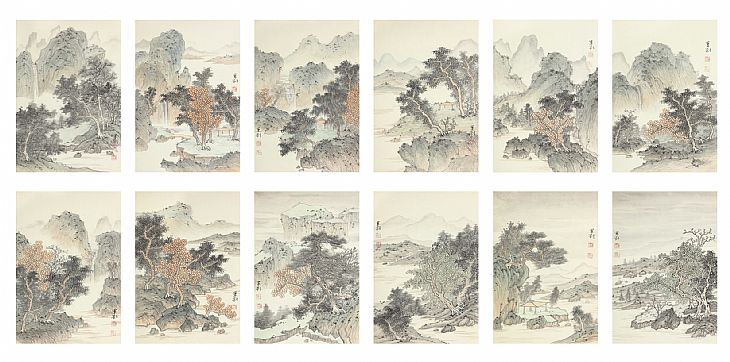 山水册页之三