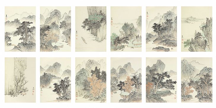 山水册页之五